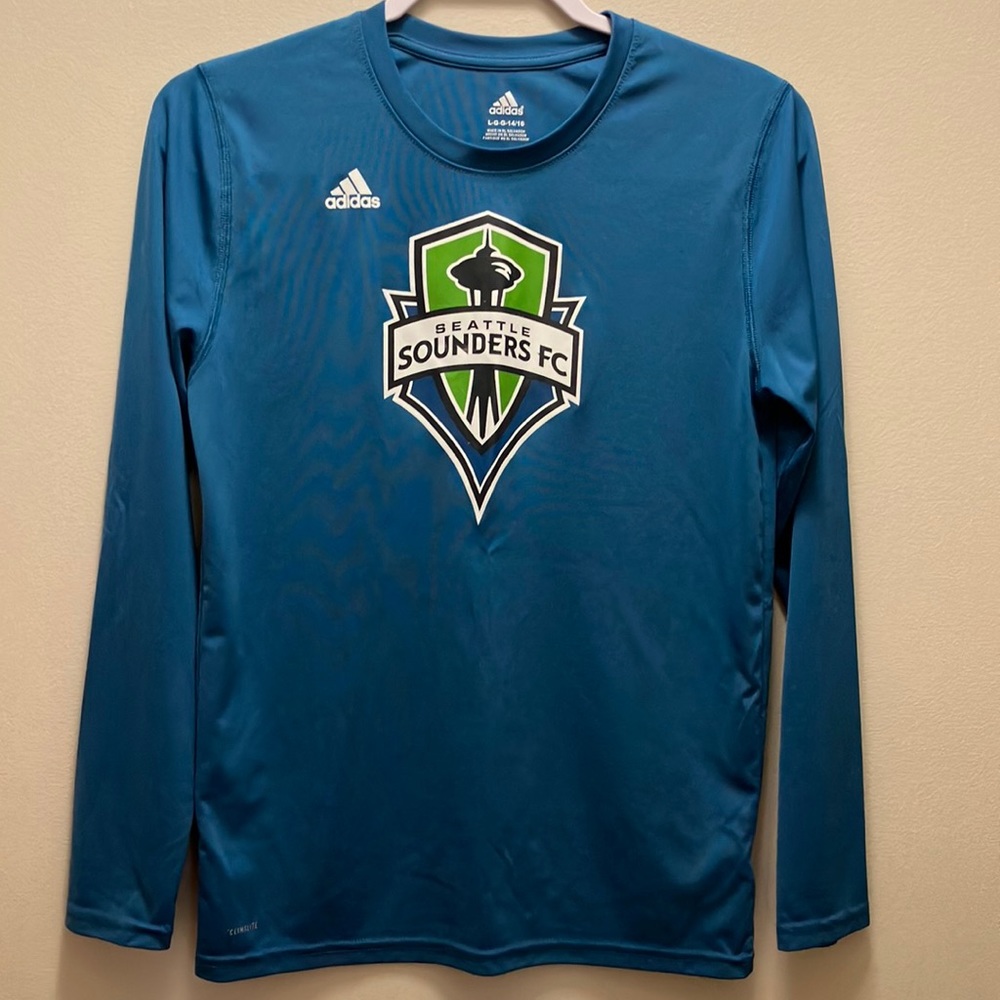 Boys Seattle Sounders Adidas Shirt